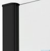 New Trendy New Komfort Black kabina półokrągła R55 80x80x195 cm przejrzyste K-0468